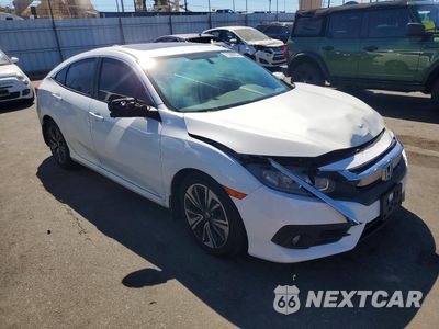 Czwarte zdjęcie samochodu z boku: 2017 HONDA CIVIC EX VIN:2HGFC1F39HH654853 - miniatura