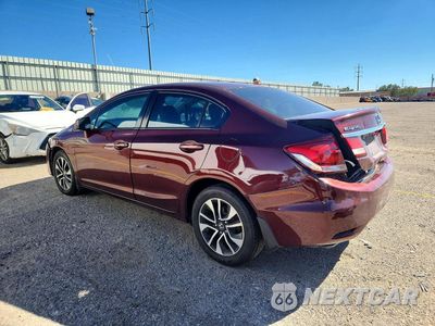 Drugie zdjęcie samochodu z przodu: 2013 HONDA CIVIC EX VIN:19XFB2F83DE091730 - miniatura
