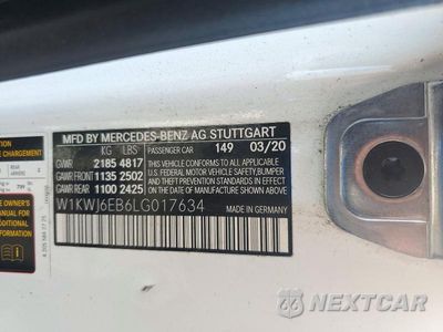 Zdjęcie 12 z 12 samochodu: 2020 MERCEDES-BENZ C 43 AMG VIN:W1KWJ6EB6LG017634 - miniatura