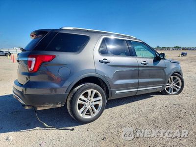Trzecie zdjęcie samochodu z tyłu: 2017 FORD EXPLORER XLT VIN:1FM5K7D81HGC04832 - miniatura