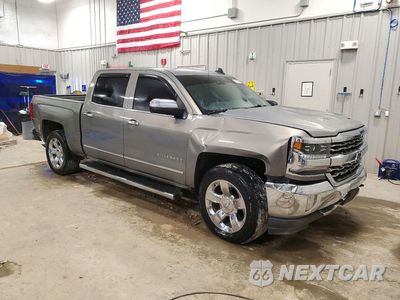 Czwarte zdjęcie samochodu z boku: 2017 CHEVROLET SILVERADO K1500 LTZ VIN:3GCUKSEC9HG350163 - miniatura