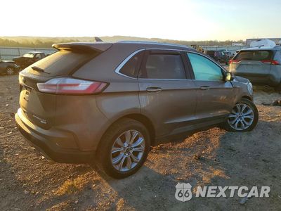 Trzecie zdjęcie samochodu z tyłu: 2019 FORD EDGE TITANIUM VIN:2FMPK4K98KBB89280 - miniatura