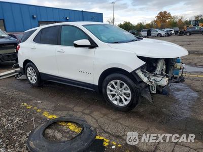Czwarte zdjęcie samochodu z boku: 2021 CHEVROLET EQUINOX LT VIN:3GNAXKEVXMS110382 - miniatura