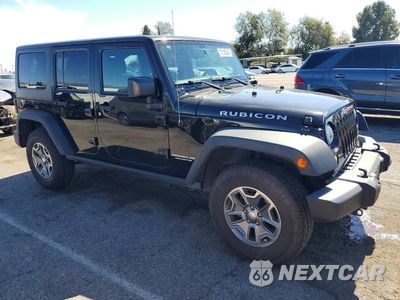 Czwarte zdjęcie samochodu z boku: 2017 JEEP WRANGLER UNLIMITED RUBICON VIN:1C4BJWFG3HL666504 - miniatura