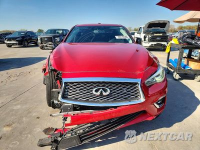 Piąte zdjęcie samochodu w środku: 2022 INFINITI Q50 LUXE VIN:JN1EV7BP4NM311718 - miniatura