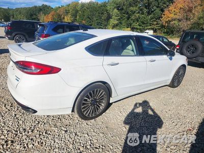 Trzecie zdjęcie samochodu z tyłu: 2018 FORD FUSION TITANIUM/PLATINUM VIN:3FA6P0D97JR219138 - miniatura
