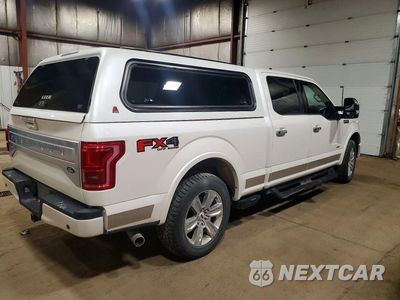 Trzecie zdjęcie samochodu z tyłu: 2017 FORD F150 SUPERCREW VIN:1FTFW1EG2HFB52620 - miniatura