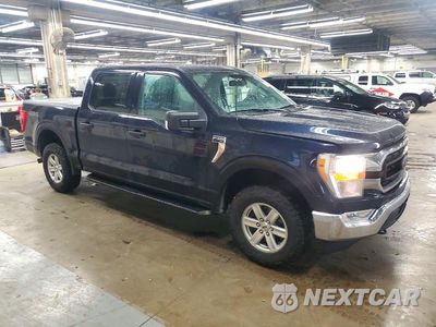 Czwarte zdjęcie samochodu z boku: 2021 FORD F150 SUPERCREW VIN:1FTEW1EP9MKE94384 - miniatura