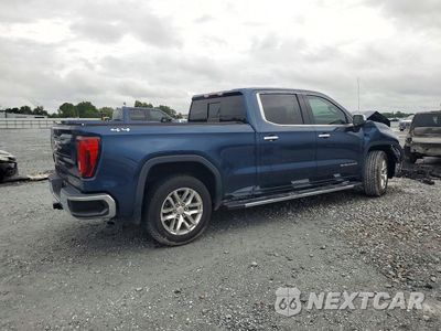 Trzecie zdjęcie samochodu z tyłu: 2021 GMC SIERRA K1500 SLT VIN:3GTU9DET9MG406264 - miniatura