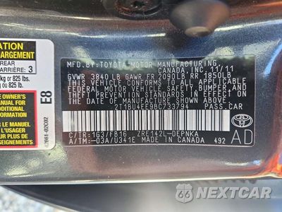 Zdjęcie 12 z 12 samochodu: 2011 TOYOTA COROLLA LE VIN:2T1BU4EE9BC733794 - miniatura