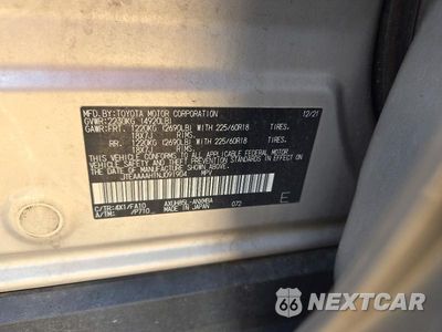 Zdjęcie 12 z 12 samochodu: 2022 TOYOTA VENZA LE VIN:JTEAAAAH1NJ091904 - miniatura