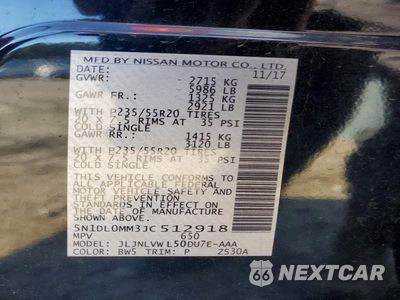 Zdjęcie 13 z 13 samochodu: 2018 INFINITI QX60 BASE VIN:5N1DL0MM3JC512918 - miniatura