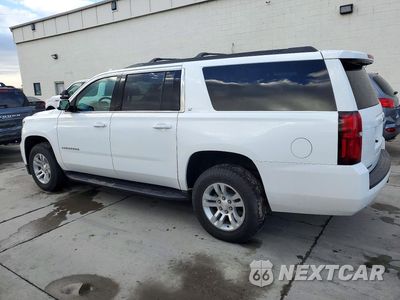 Drugie zdjęcie samochodu z przodu: 2019 CHEVROLET SUBURBAN K1500 LT VIN:1GNSKHKC0KR193393 - miniatura