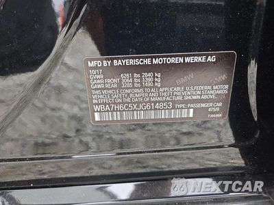 Zdjęcie 12 z 12 samochodu: 2018 BMW M760 XI VIN:WBA7H6C5XJG614853 - miniatura