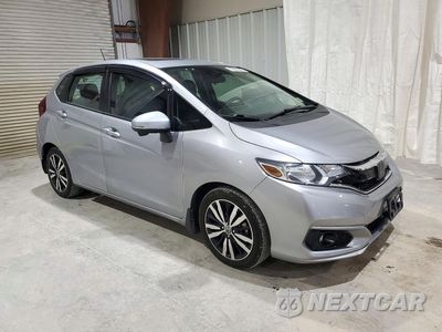 Czwarte zdjęcie samochodu z boku: 2019 HONDA FIT EXL VIN:3HGGK5H05KM706893 - miniatura