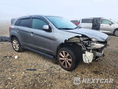 Czwarte zdjęcie samochodu z boku: 2015 MITSUBISHI OUTLANDER SPORT ES VIN:4A4AP3AW7FE026037 - miniatura