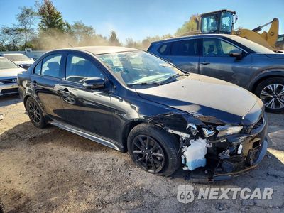 Czwarte zdjęcie samochodu z boku: 2017 MITSUBISHI LANCER ES VIN:JA32U2FU5HU015325 - miniatura