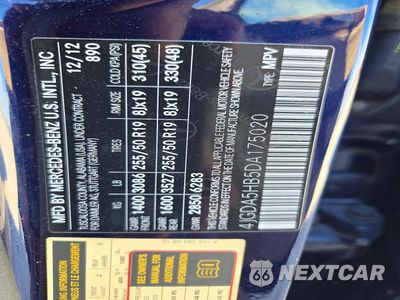 Zdjęcie 13 z 13 samochodu: 2013 MERCEDES-BENZ ML 350 4MATIC VIN:4JGDA5HB5DA175020 - miniatura
