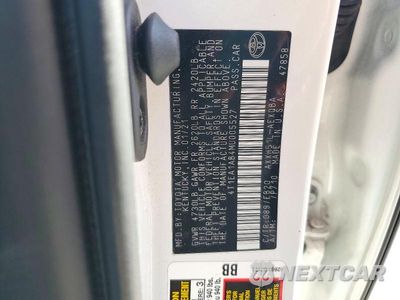 Zdjęcie 13 z 13 samochodu: 2021 TOYOTA AVALON XSE VIN:4T1EA1AB4MU005527 - miniatura
