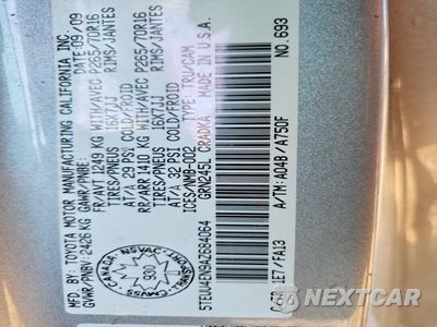 Zdjęcie 13 z 13 samochodu: 2010 TOYOTA TACOMA V6 VIN:5TEUU4EN9AZ684064 - miniatura