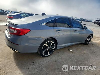 Trzecie zdjęcie samochodu z tyłu: 2022 HONDA ACCORD SPORT SE VIN:1HGCV1F4XNA069392 - miniatura