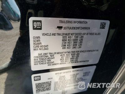 Zdjęcie 12 z 12 samochodu: 2026 GMC SIERRA K1500 SLT VIN:1GTUUDED9TZ405024 - miniatura