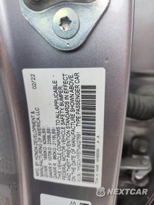 Zdjęcie 12 z 12 samochodu: 2022 HONDA ACCORD EXL VIN:1HGCV1F57NA027691 - miniatura