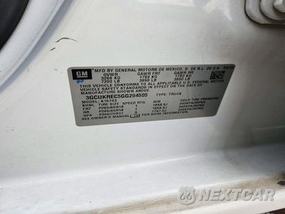 Zdjęcie 12 z 12 samochodu: 2016 CHEVROLET SILVERADO K1500 LT VIN:3GCUKREC5GG294505 - miniatura