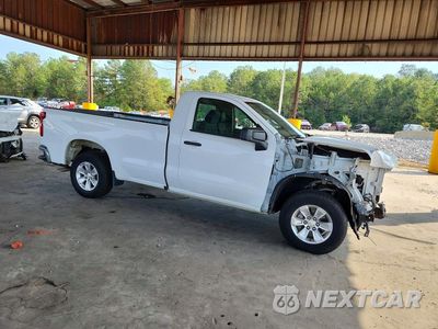 Czwarte zdjęcie samochodu z boku: 2020 CHEVROLET SILVERADO C1500 VIN:3GCNWAEF8LG277647 - miniatura