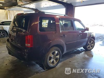 Trzecie zdjęcie samochodu z tyłu: 2014 HONDA PILOT EXLN VIN:5FNYF4H70EB017447 - miniatura