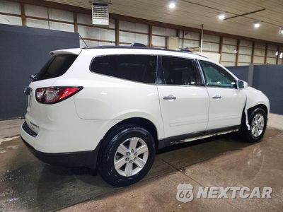 Trzecie zdjęcie samochodu z tyłu: 2014 CHEVROLET TRAVERSE LT VIN:1GNKVGKD1EJ339653 - miniatura