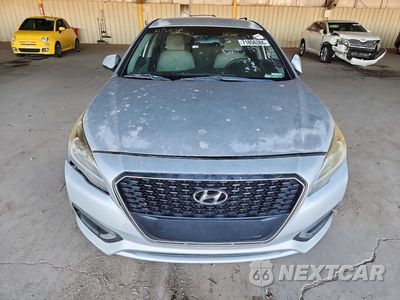 Piąte zdjęcie samochodu w środku: 2016 HYUNDAI SONATA HYBRID SE VIN:KMHE24L13GA027219 - miniatura