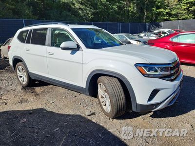 Czwarte zdjęcie samochodu z boku: 2022 VOLKSWAGEN ATLAS SE VIN:1V2KR2CA9NC534908 - miniatura