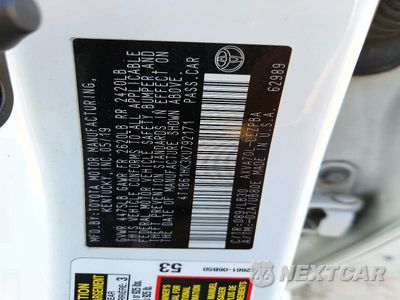 Zdjęcie 12 z 12 samochodu: 2019 TOYOTA CAMRY XSE VIN:4T1B61HK3KU792171 - miniatura