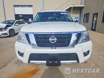 Piąte zdjęcie samochodu w środku: 2017 NISSAN ARMADA PLATINUM VIN:JN8AY2NF6H9300837 - miniatura