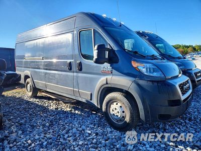 Czwarte zdjęcie samochodu z boku: 2021 RAM PROMASTER 3500 DELIVERY VAN VIN:3C6MRVJG7ME550011 - miniatura