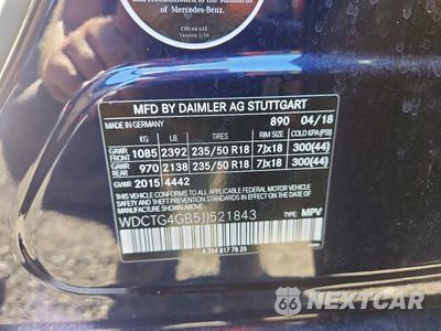 Zdjęcie 12 z 12 samochodu: 2018 MERCEDES-BENZ GLA 250 4MATIC VIN:WDCTG4GB5JJ521843 - miniatura