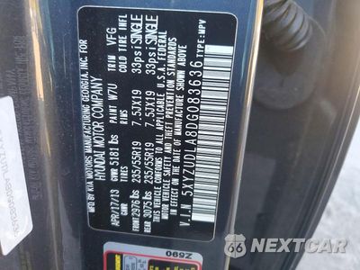 Zdjęcie 13 z 13 samochodu: 2013 HYUNDAI SANTA FE SPORT 2.0T VIN:5XYZUDLA8DG083636 - miniatura