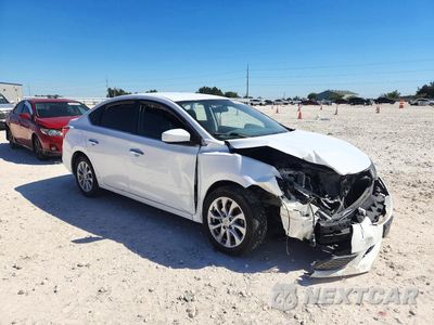 Czwarte zdjęcie samochodu z boku: 2019 NISSAN SENTRA SV VIN:3N1AB7AP6KY339313 - miniatura