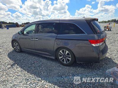 Drugie zdjęcie samochodu z przodu: 2016 HONDA ODYSSEY TOURING VIN:5FNRL5H98GB063163 - miniatura