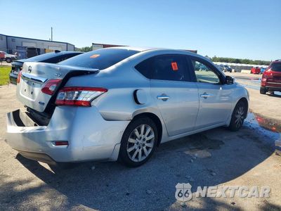 Trzecie zdjęcie samochodu z tyłu: 2014 NISSAN SENTRA SV VIN:3N1AB7AP4EY210698 - miniatura