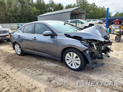 Czwarte zdjęcie samochodu z boku: 2021 NISSAN SENTRA S VIN:3N1AB8BV4MY243363 - miniatura
