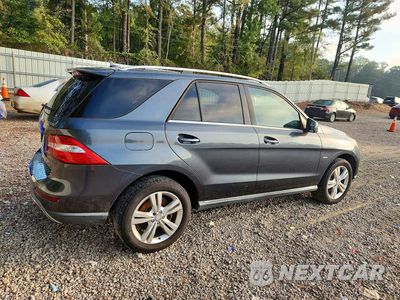 Trzecie zdjęcie samochodu z tyłu: 2012 MERCEDES-BENZ ML 350 BLUETEC VIN:4JGDA2EB6CA021918 - miniatura