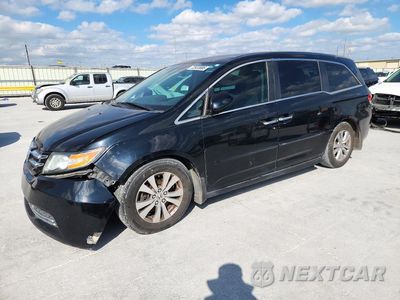 2014 HONDA ODYSSEY EX 5FNRL5H43EB051262 - główne zdjęcie licytacji z USA - miniatura
