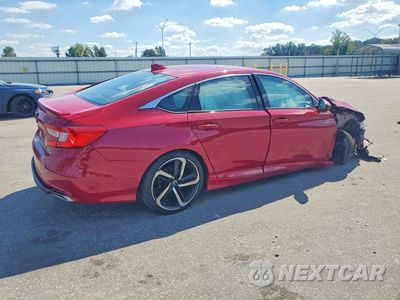 Trzecie zdjęcie samochodu z tyłu: 2020 HONDA ACCORD SPORT VIN:1HGCV2F34LA028041 - miniatura