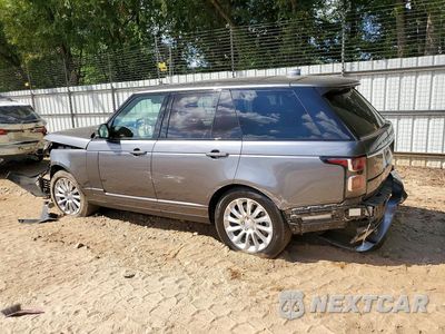 Drugie zdjęcie samochodu z przodu: 2019 LAND ROVER RANGE ROVER HSE VIN:SALGS2SV9KA549277 - miniatura
