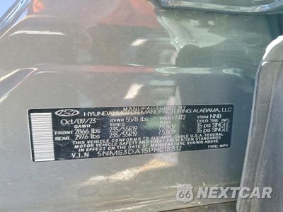 Zdjęcie 13 z 13 samochodu: 2023 HYUNDAI SANTA FE SEL PREMIUM VIN:5NMS3DA15PH018812 - miniatura