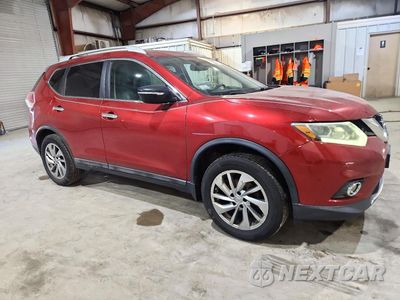 Czwarte zdjęcie samochodu z boku: 2015 NISSAN ROGUE SL FWD VIN:5N1AT2MV4FC789172 - miniatura