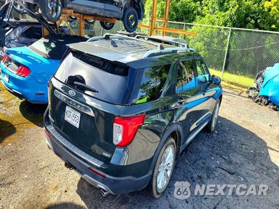 Trzecie zdjęcie samochodu z tyłu: 2023 FORD EXPLORER LIMITED VIN:1FM5K8FW4PNA08606 - miniatura