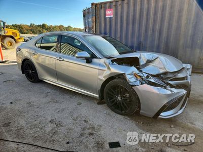 Czwarte zdjęcie samochodu z boku: 2022 TOYOTA CAMRY XSE VIN:4T1K61AK3NU022079 - miniatura